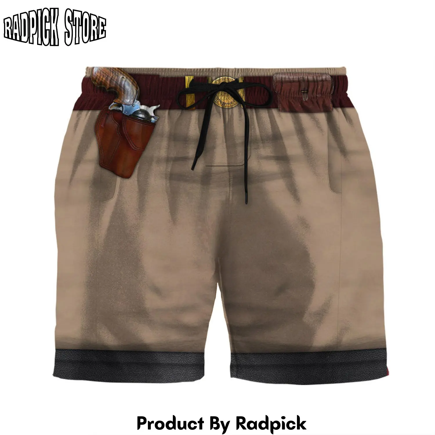 Radpick 3d custom george smith patton shorts rp631607